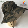 2015brand activités de plein air Capsule de pêche militaire Cap Camping Randonnée Wide Brim Camouflage Sun Hat